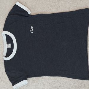 PINK Victoria's Secret dark grey sequin shirt 3